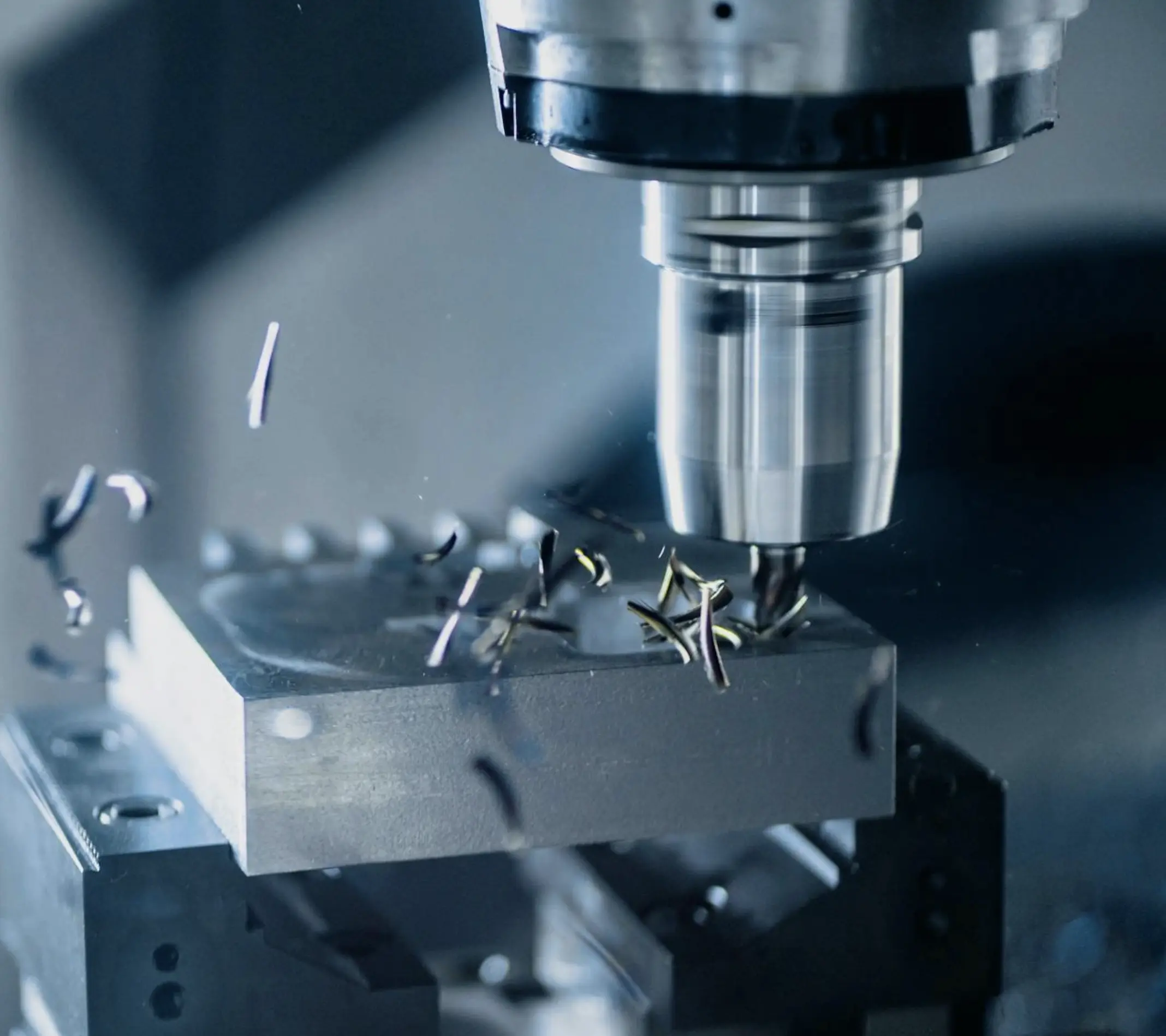 Milling example image for manufacturability in generative design article.