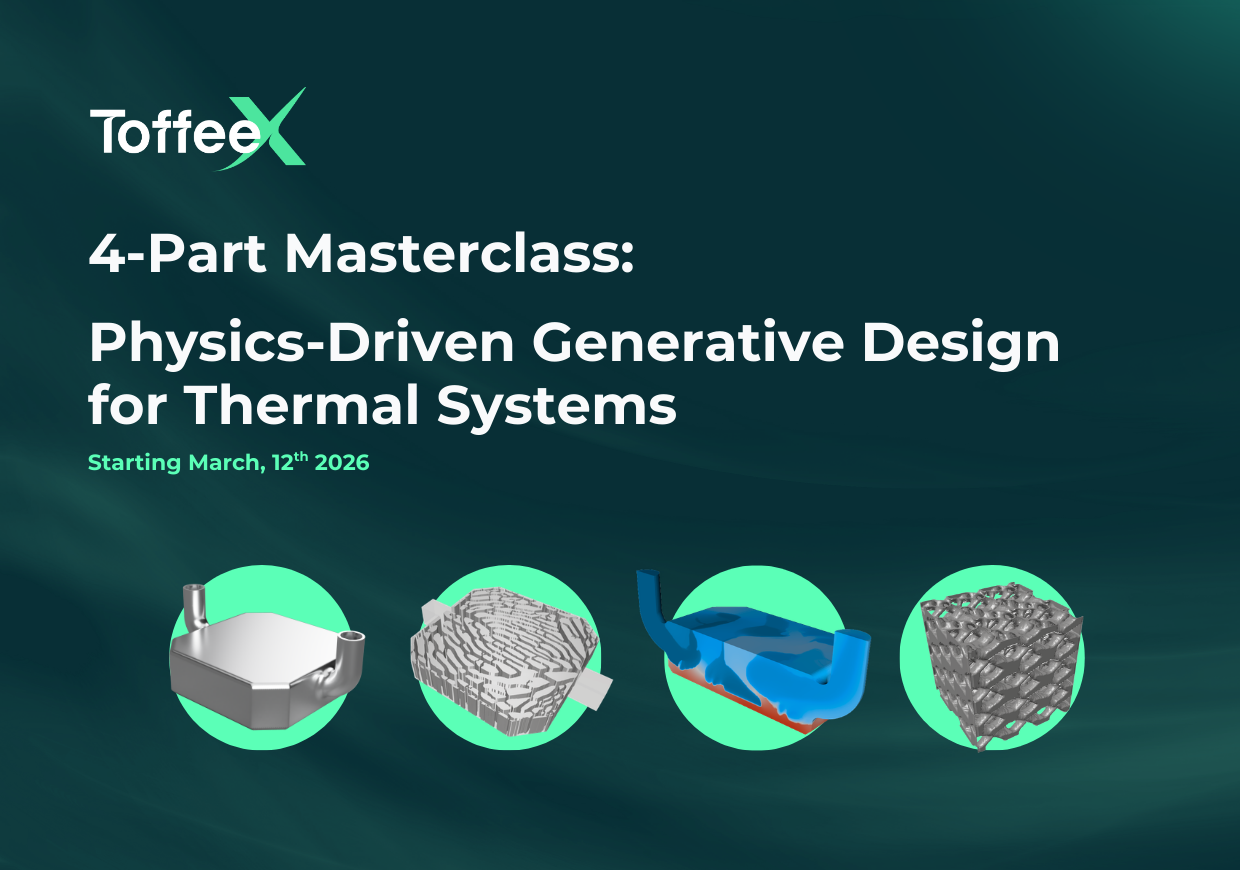 Master Physics-Driven Generative Design for Thermal Systems - ToffeeX